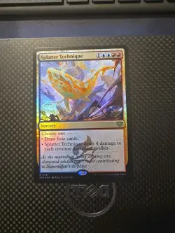 Splatter Technique (Foil) 0231 - Secrets of Strixhaven SOS - MTG NM/M - Image 1