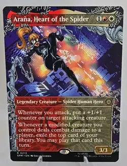 Arana, Heart of the Spider (Borderless) MTG Marvel's Spider-Man Regular - Image 1