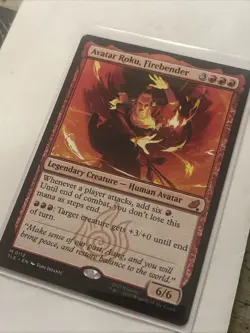Avatar Roku Firebender Regular Avatar The Last Airbender MTG M112 - Image 2