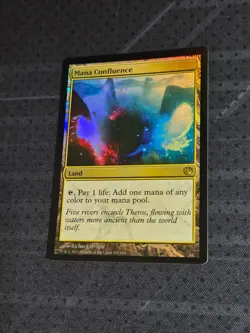 Magic the Gathering MTG - Journey Into Nyx - Mana Confluence FOIL - NM - Image 1