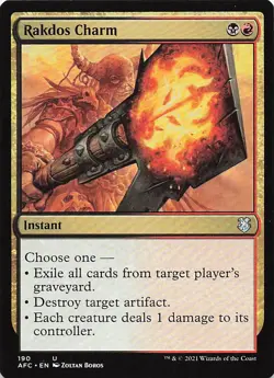 Rakdos Charm U Commander: Adventures in the Forgotten Realms 190 NM - Image 1