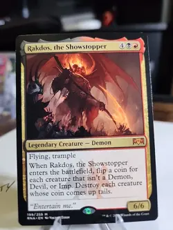 Rakdos, the Showstopper M 199/256 CLU Magic the Gathering MTG NM - Image 1