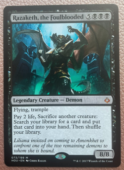 Razaketh the foulblooded MTG Magic the gathering - Image 1