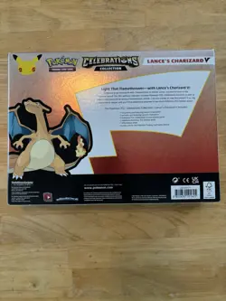 Pokemon Celebrations Collection Lance's Charizard V Promo Box - Image 2
