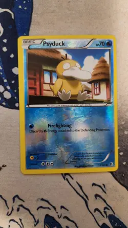 Pokemon TCG Psyduck 33/149 Boundaries Crossed Reverse Holo LP - Image 1