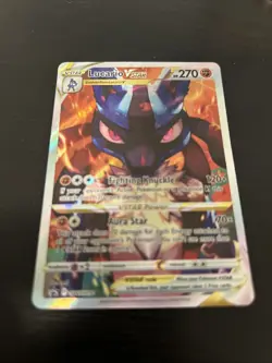 Pokemon Lucario VSTAR (SWSH291/332) SWSH Black Star Promos LP HOLO - Image 2
