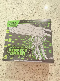 Pokemon TCG Mega Evolution Perfect Order ETB Factory Sealed New - Image 1