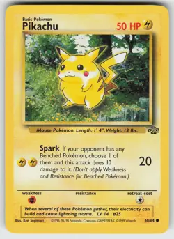 Pikachu Common Jungle 60/64 Pokemon - Image 1