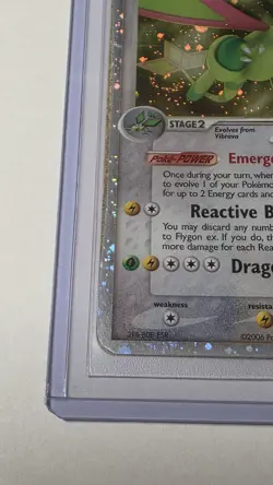Flygon ex 87/92 Legend Maker Holo Rare Pokemon TCG Nintendo HP - Image 4