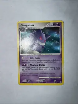 Pokemon Gengar 27/130 Diamond and Pearl Rare Holo 2007 110 HP English TCG - Image 2