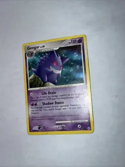 Pokemon Gengar 27/130 Diamond and Pearl Rare Holo 2007 110 HP English TCG - Image 3