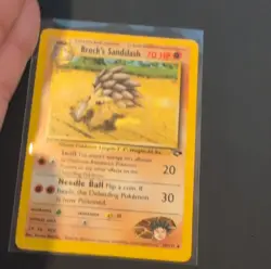 Brock's Sandslash Pokemon TCG Gym Challenge 36/132 Uncommon 70HP Regular English - Image 1