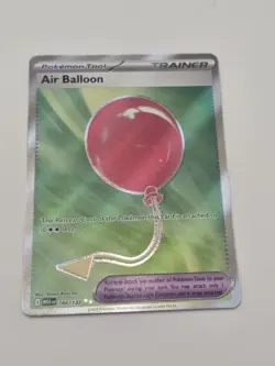 Pokemon TCG Air Balloon UR /Trainer 166/132-read description details of defect - Image 1