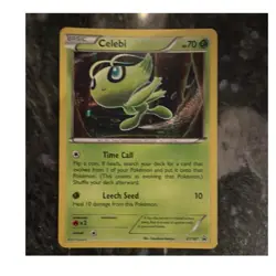 Pokemon Celebi XY187 XY Promo Holo 70 HP English 2017 Tomokazu Komiya - Image 1