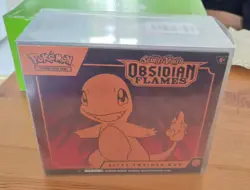 Pokemon TCG Obsidian Flames Elite Trainer Box Sealed New With Case (slight tear) - Image 1