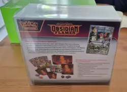 Pokemon TCG Obsidian Flames Elite Trainer Box Sealed New With Case (slight tear) - Image 4