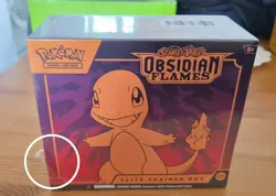 Pokemon TCG Obsidian Flames Elite Trainer Box Sealed New With Case (slight tear) - Image 5