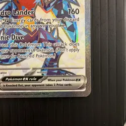 Garchomp ex Full Art 219/182 SV04: Paradox Rift Ultra Rare Holo 2023 - Image 5