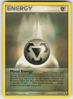 Metal Energy (Special) Rare Ruby and Sapphire 94/109 Pokemon - Image 1
