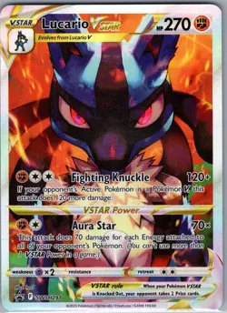 Lucario VSTAR SWSH291 SWSH: Sword & Shield Promo Cards - Pokemon Card - NM - Image 1