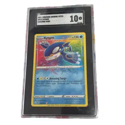 Pokemon Kyogre Holo Rare Card 021/072 Shining Fates 2021 Graded SGC 10 - Image 1