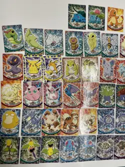 1999 Pokemon Topps Collection 70 Cards 70/90 near complete set vintage. - Image 3