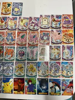 1999 Pokemon Topps Collection 70 Cards 70/90 near complete set vintage. - Image 4