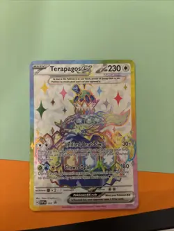 Pokemon TCG Terapagos EX 165 S&V Black Star Promo Mint Condition - Image 1