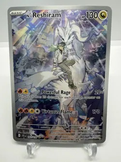 N's Reshiram 167/159 Illustration Rare Journey Together Pokemon NM/M - Image 1