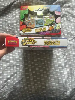 Pokemon TCG Ascended Heroes First Partners Deluxe Pin Collection x2 2 boxes inc - Image 4