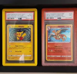 2020 POKEMON #SWSH074 & SWSH075 - SPECIAL DELIVERY PIKACHU & CHARIZARD - Image 1