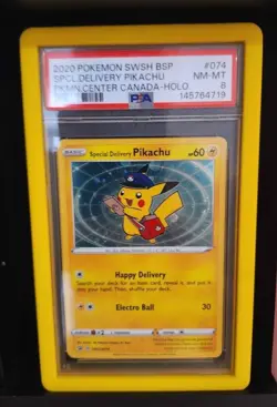 2020 POKEMON #SWSH074 & SWSH075 - SPECIAL DELIVERY PIKACHU & CHARIZARD - Image 2