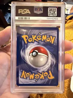 1999 Pokemon Fossil Ditto Holo 3/62 PSA 8 NM-MT 1st Edition - Image 2