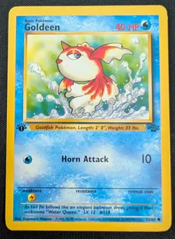 Goldeen - 1st Edition - 53/64 Jungle - NM - Pokemon TCG WOTC - Image 3