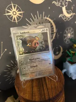Pokemon TCG - Lechonk (Reverse Holo) - Scarlet & Violet - 154/198 - Common - Image 1