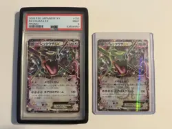 PSA 9 Rayquaza EX 122 XY P 2015 P.M. Pokemon Japanese XY Promo + 123/XY-P Promo - Image 1