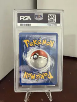 2005 Pokemon Ex Unseen Forces #45 Quilava - Reverse Foil PSA 8 - Image 2