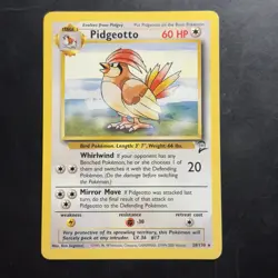Pokemon Vintage Pidgeotto Base 2 28/130 Non-holo Rare WotC - Image 1
