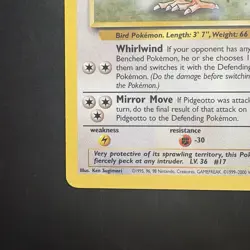 Pokemon Vintage Pidgeotto Base 2 28/130 Non-holo Rare WotC - Image 5