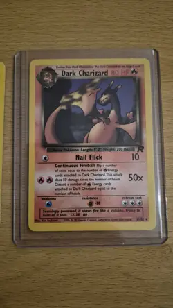 Pokemon TCG Team Rocket Bundle Dark Charizard 21/82 and Charmander - Image 2
