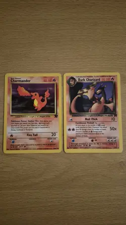 Pokemon TCG Team Rocket Bundle Dark Charizard 21/82 and Charmander - Image 3