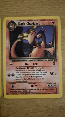 Pokemon TCG Team Rocket Bundle Dark Charizard 21/82 and Charmander - Image 4