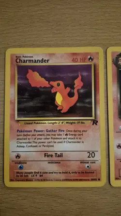 Pokemon TCG Team Rocket Bundle Dark Charizard 21/82 and Charmander - Image 5