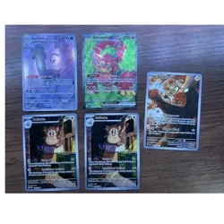Pokemon Holo Foil Lot EX Raticate,Dedenne,Volcanion,Aurorus 🔥🔥🔥 - Image 1