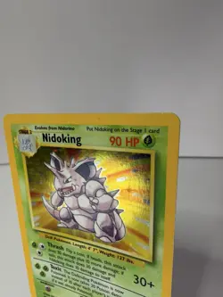 Pokemon Nidoking 11/102 Base Set Holo Rare 1999 Wizards Vintage NEAR MINT - Image 4