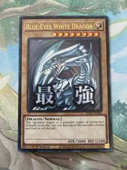 Yugioh Blue-Eyes White Dragon RA05-EN085 Ultra Rare - Image 1