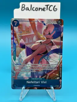 One piece Nefeltari Vivi (EB04-025) Alternate Art The Azure Sea’s Seven OP14 - Image 2