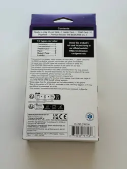 BANDAI: One Piece Card Game - Starter Deck Monkey D. Luffy (PURPLE) ST-18 SEALED - Image 2