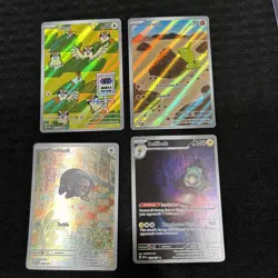 4 Card Lot from Obsidian Flames. Pidgey, Larvitar, Lechonk, Bellibolt - Image 1