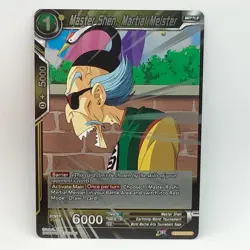 Master Shen, Martial Meister - TB2-057 UC Foil - Dragon Ball Super Card NM - Image 1